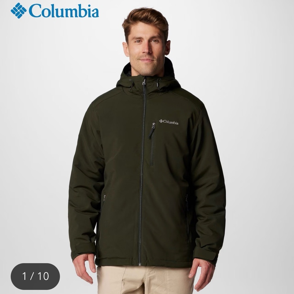 Columbia Men's Gate Racer Softshell Jacket Size Medium - Picture 3 of 12